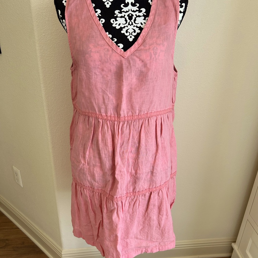 Linen Summer Dress Large - Lucky Brand